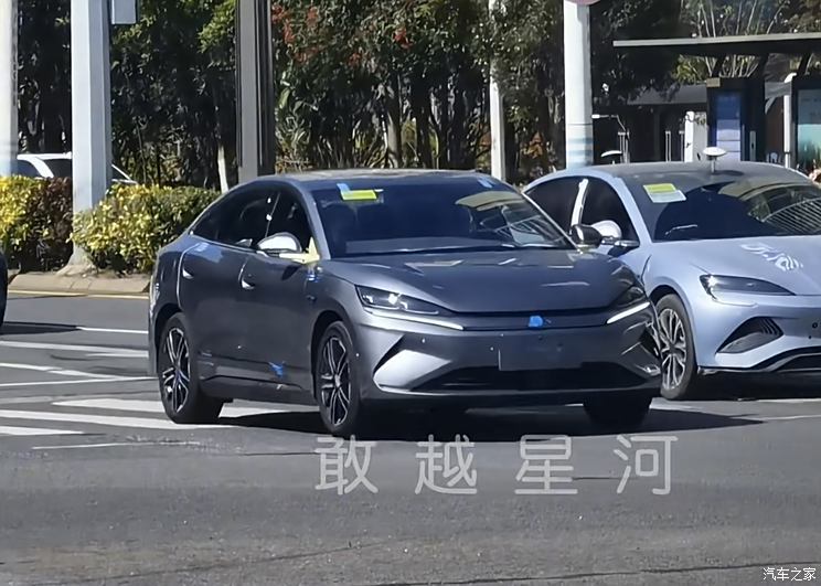 比亚迪秦L EV谍照 时尚感扑面而来 比秦L DM-i还好看 赢麻了！