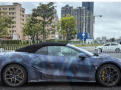 比亞迪騰勢Z敞篷跑車諜照曝光，挑戰(zhàn)保時捷電動718