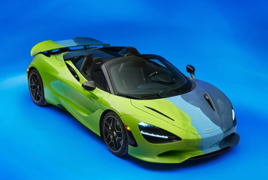 漆面个性 全新定制迈凯伦750S Spider发布