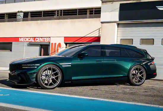 造型优雅迷人 捷尼赛思G90概念车官图发布