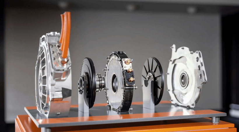 單輪千匹馬力、取代剎車，新能源車的下一代電機有多強