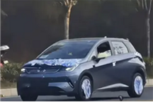 天神之眼智駕上車！新款比亞迪海豚實車曝光