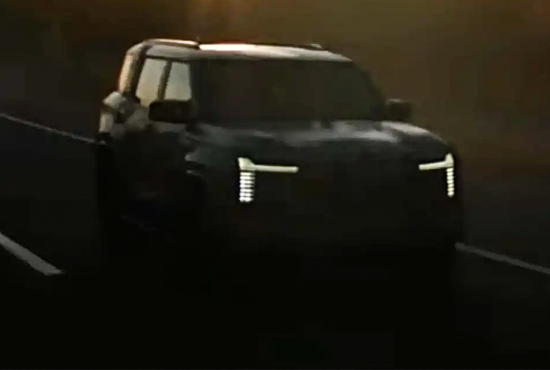 外观方正硬朗 三菱全新SUV预告图曝光