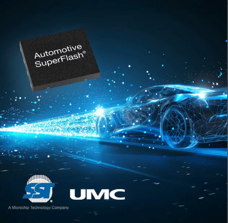 SST和UMC推出28nm SuperFlash® Gen 4汽车1级平台