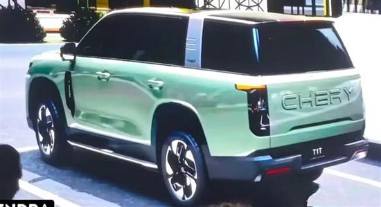 或命名為T1T 奇瑞全尺寸SUV諜照曝光