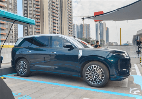 比亚迪大唐无伪实车曝光:车长超5米 零百加速4.9秒