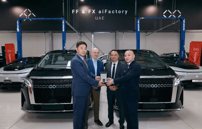 FF阿联酋工厂交付两台FX Super One