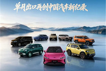 奇瑞集团前三季度销量超221万辆，出口超去年全年