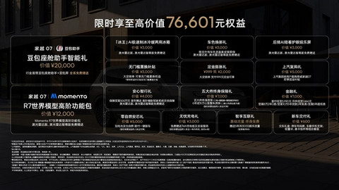 上市不到2分钟 大定破万台!荣威家越07限时11.98万起