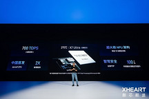 XHEART正式发布大模型芯片X7 Ultra，大模型算力700 TOPS