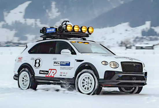 冰雪穿越理念 宾利添越Concept X官图发布