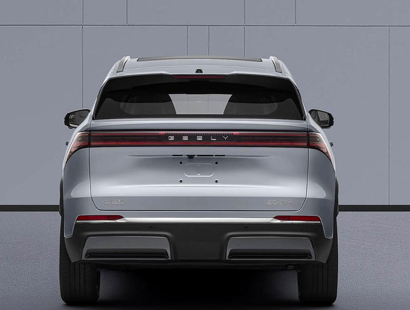 定位中级电混SUV 吉利银河M7官图发布 综合续航1730km-图3