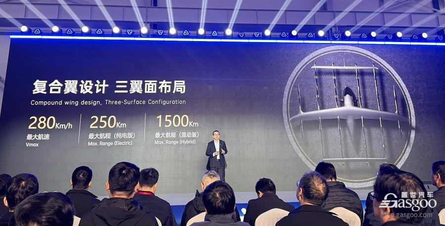 低空经济再添“重量级”突破，全球首款5吨级eVTOL“天际龙”完成转换飞行