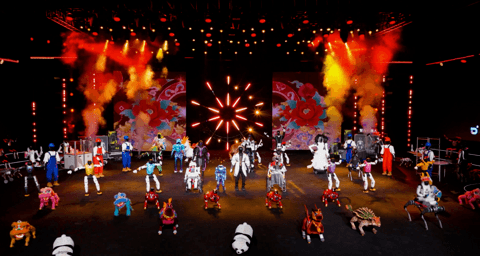 刚刚，全球首个机器人晚会成功首秀