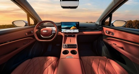 中国星首款增程！吉利博越REV官图发布 纯电续航375km-图5