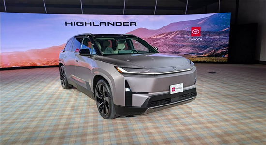 续航515km 丰田汉兰达纯电版首发亮相