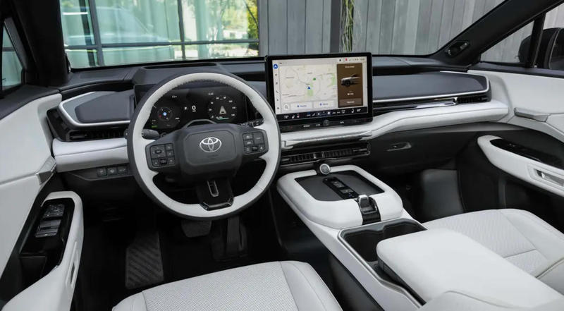 全新丰田纯电汉兰达首发亮相 七座布局/最高纯电续航515km-图6