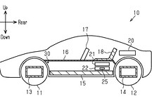 丰田公布电动汽车动力总成部件安装方式相关专利
