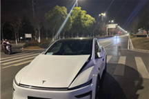 特斯拉提车不到5小时被狗“吓坏”！车主：修车花了1.7万