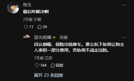 特斯拉Model Y提车不到5小时被狗“吓坏”！车主：修车花了1.7万