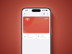 丰田RAV4支持苹果钱包车钥匙，UWB技术让解锁更便捷