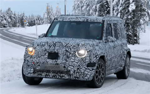 平民版大G要来了！奔驰小G谍照曝光：提供混动/纯电双动力