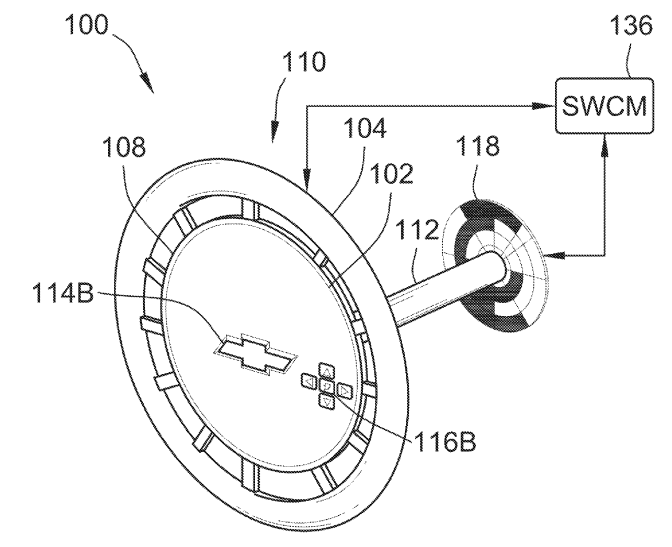 方向盘变触摸屏 通用汽车申请智能转向系统专利