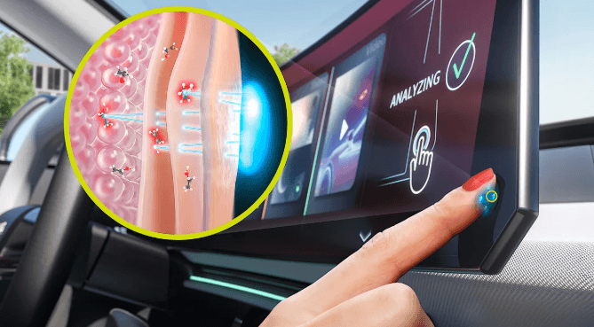 利用近红外光谱技术 Trinamix公司开发用于汽车的触控式酒精传感器