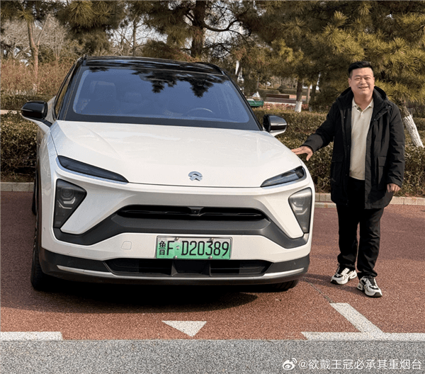 车主开蔚来ES6五年行驶里程一百万公里！李斌回应：平均每天500公里 太牛了