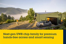 意法半导体推出业界首款用于汽车测距的UWB芯片系列ST64UWB