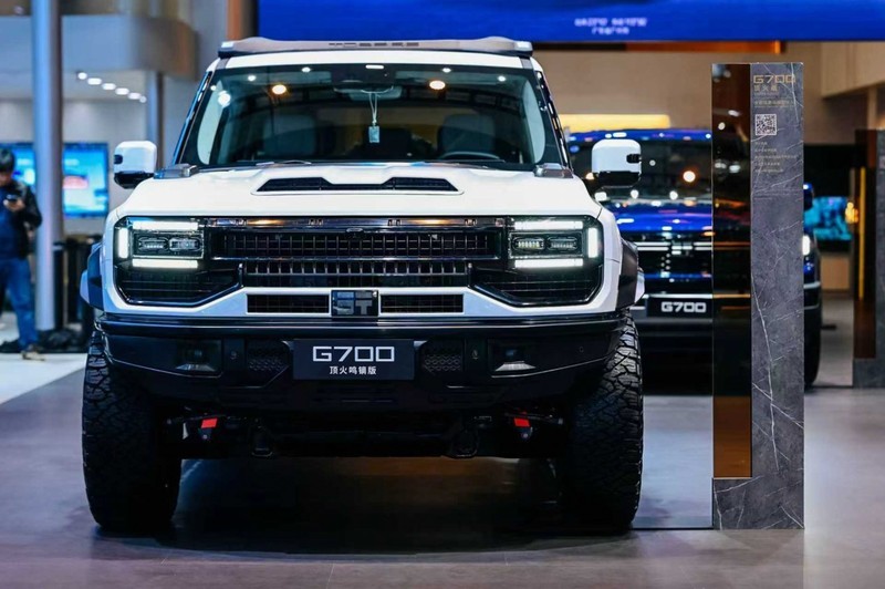 縱橫G700頂火鳴鏑版預(yù)售42.99萬起 配備原廠專業(yè)級越野改裝-圖7