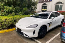 续航最远905km 尚界Z7白色版实车曝光：配黑轮圈真精神