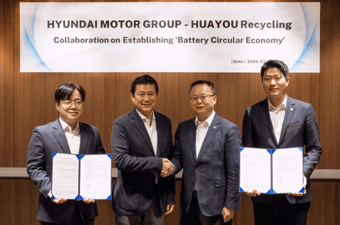 现代汽车集团与华友钴业在印尼共建动力电池回收体系