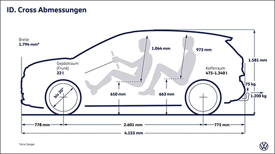 秋季上市 2026款大眾ID. Cross諜照曝光