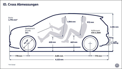 秋季上市 2026款大众ID. Cross谍照曝光
