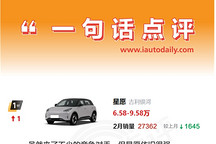 一句话点评2月纯电车：入门电车，崩了！
