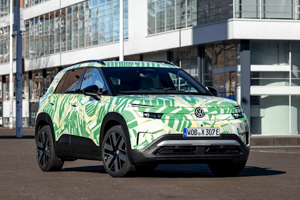 售价约22万人民币 大众亲民纯电SUV ID.Cross官方谍照发布