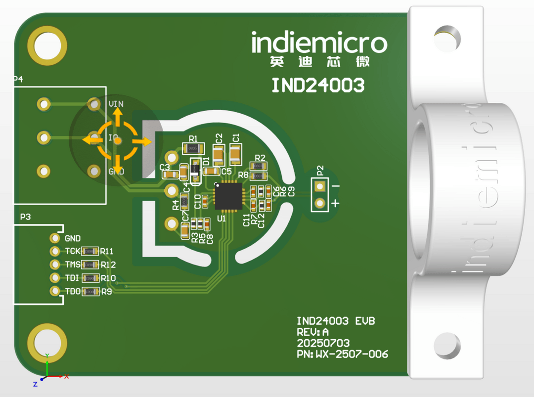 英迪芯微打破国外垄断！中国首款集成高精度温度传感器的无变压器倒车雷达芯片iND24003，重构行业格局!