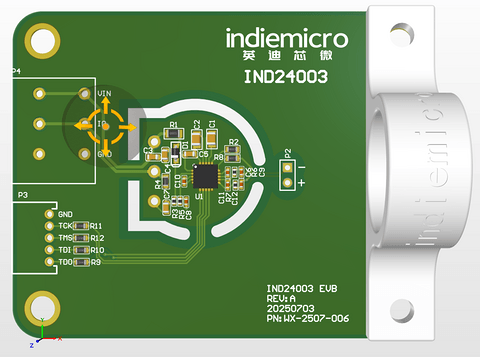 英迪芯微打破国外垄断！中国首款集成高精度温度传感器的无变压器倒车雷达芯片iND24003，重构行业格局!
