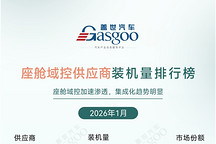 2026年1月智能座舱供应商装机量排行榜：高清液晶仪表屏快速普及丨盖世汽车研究院