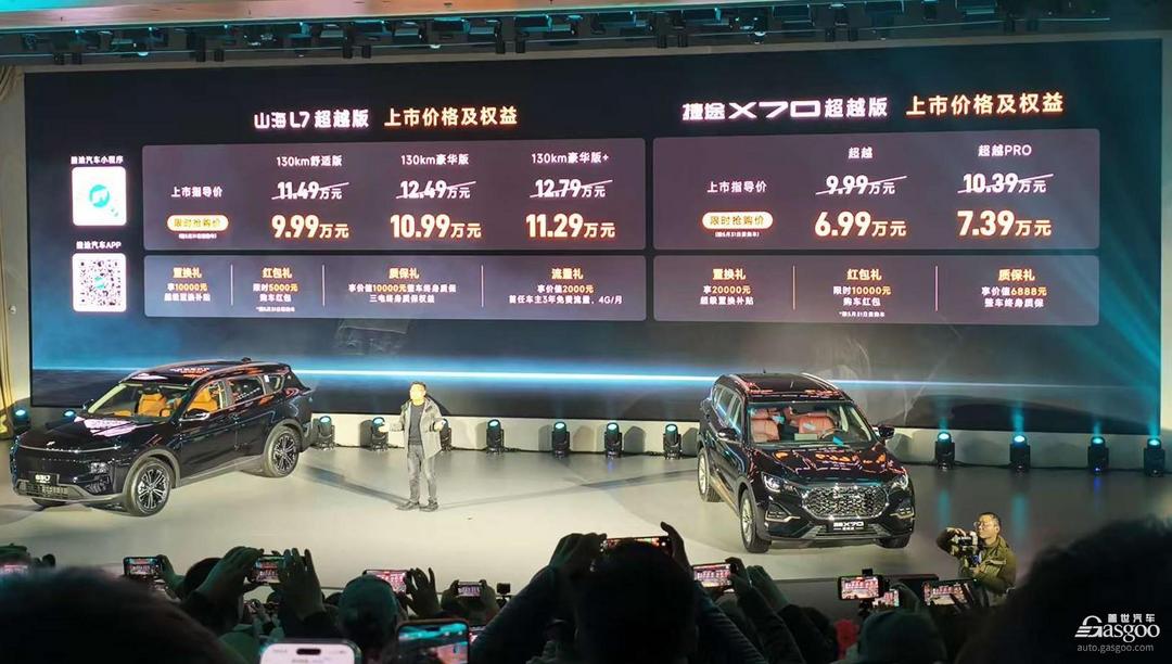 捷途旅行小房車雙車上市，6.99萬起