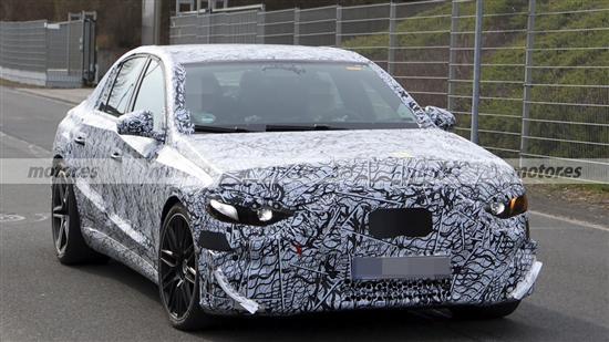 或2028年發(fā)布 AMG純電E級轎車諜照曝光
