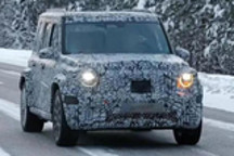 奔驰入门级“小G”实车曝光：方盒子造型