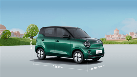 微型代步车之王焕新!新一代五菱宏光MINIEV上市:4.48万起