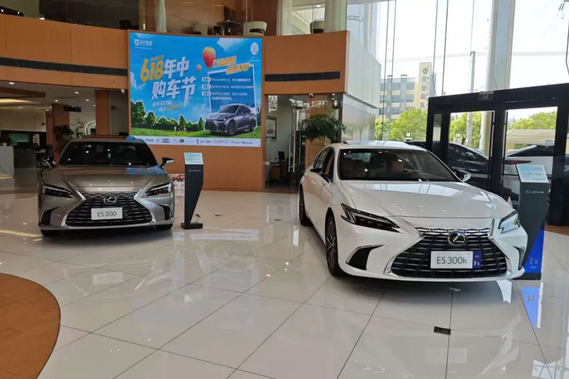 新老ES同堂销售 雷克萨斯以稳求进