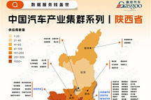 一张图看懂陕西省汽车产业集群