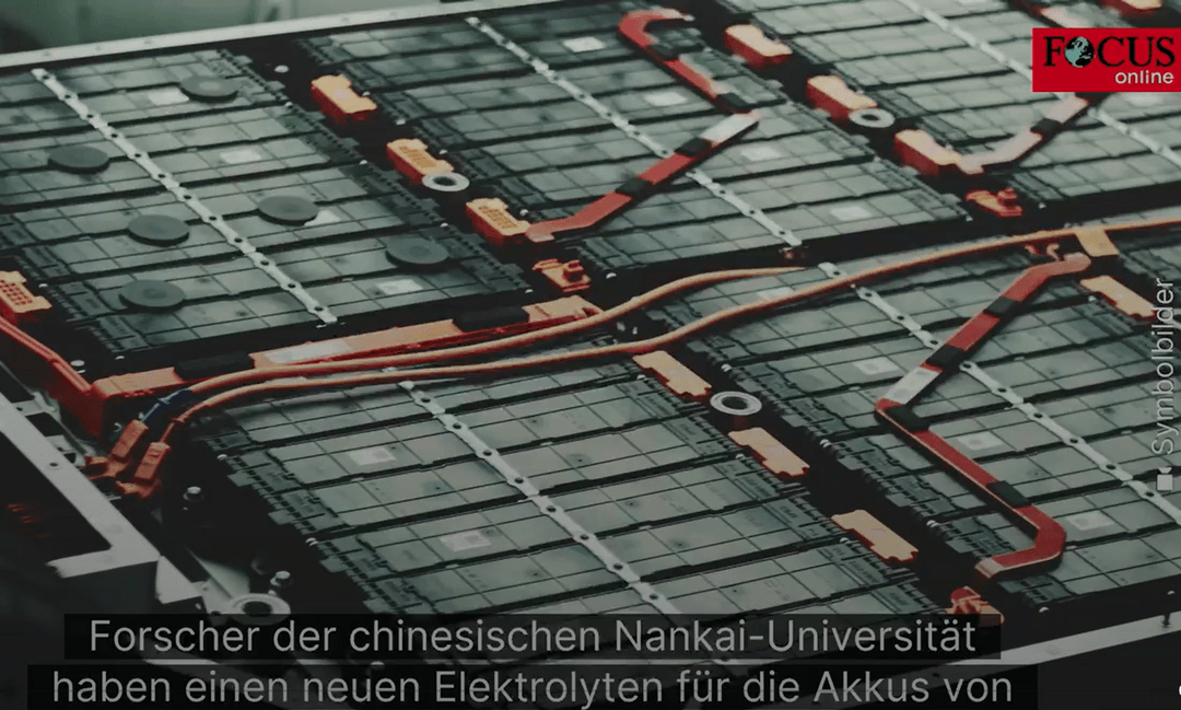 新型電解液能確保電池在極寒條件下高效運行