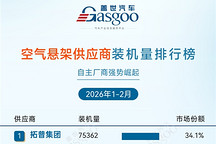 2026年1-2月ADAS供应商装机量排行榜：多赛道协同发力，国产优势扩大丨盖世汽车研究院