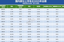 车企2025财报：八成盈利，但增速多放缓