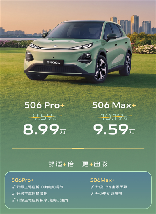 新款长安启源Q05上市：8.99万起